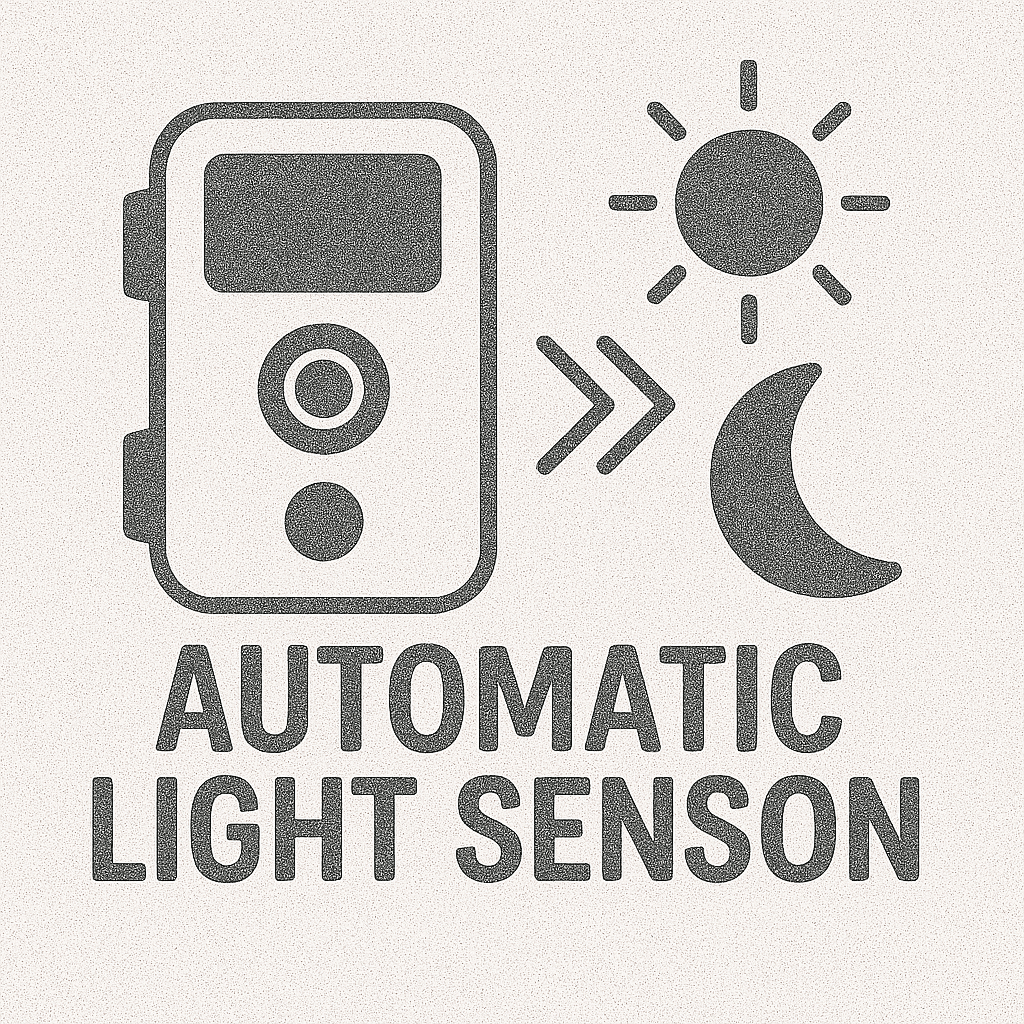 Automatische Lichtsensor in Wildcamera's